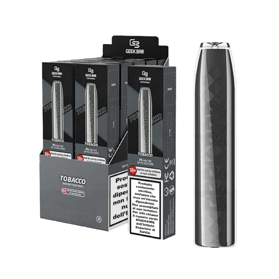 GEEK BAR POD - TOBACCO - Sigaretta Elettronica Usa e Getta