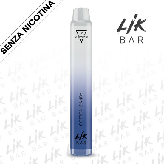 LIK BAR - Cotton Candy - Senza Nicotina - Sigaretta...