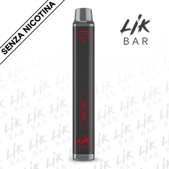 LIK BAR - Red Tab Tabacco Senza Nicotina Sigaretta Usa e...