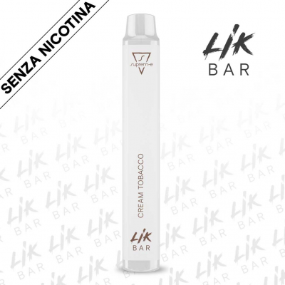 Cream Tobacco Sigaretta Elettronica LIK BAR Usa e Getta