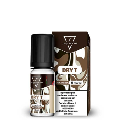 Dry T Liquido pronto 10ml per Sigaretta Elettronica SUPREM-E Nicotina Nic 0