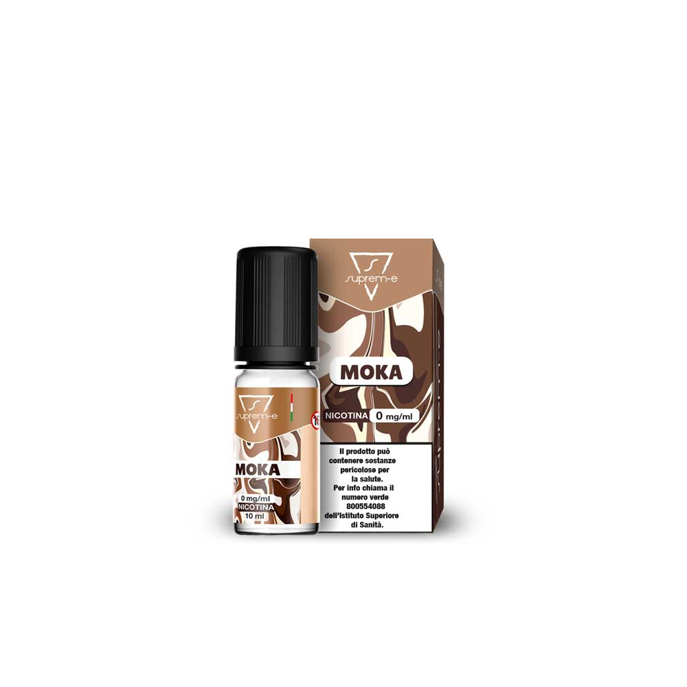 Moka Liquido pronto 10ml per Sigaretta Elettronica Nicotina Nic 0