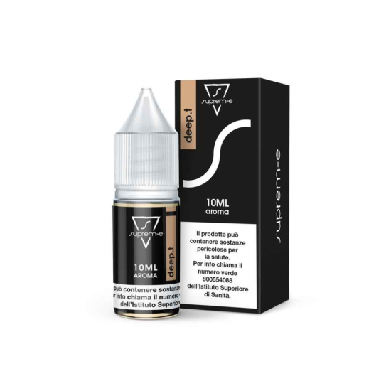 Aroma Sigaretta Elettronica Deep T 10ml by Suprem-e per al gusto di TABACCO TOSTATO