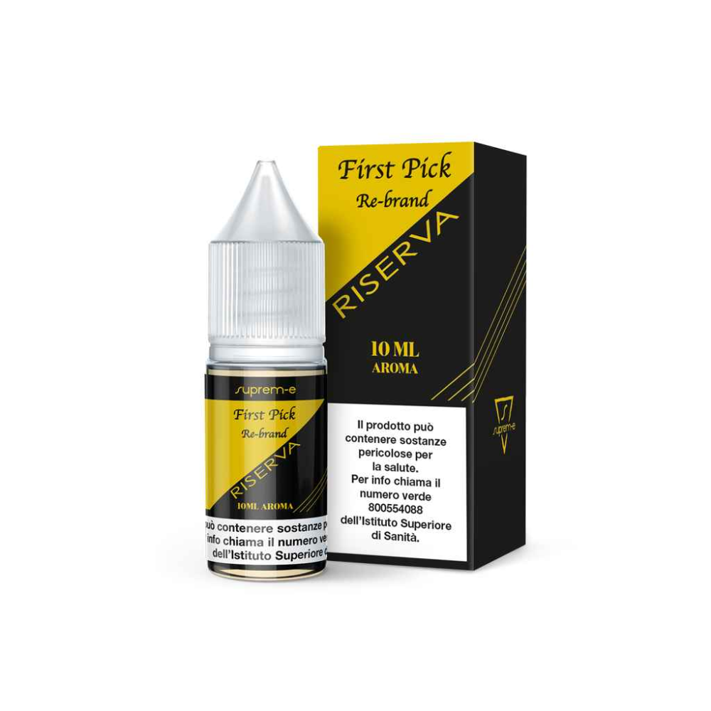 Aroma Sigaretta Elettronica First Pick Re-brand Riserva 10ml