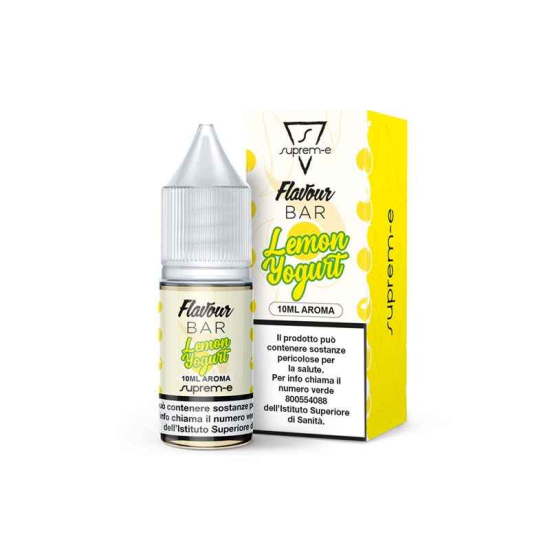Aroma LEMON YOGURT 10ml by Suprem-e per Sigaretta Elettronica al gusto di Crema al limone.