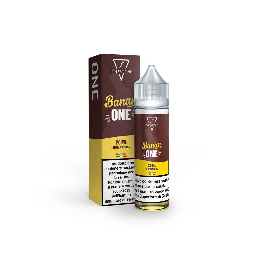 ONE Liquido Sigaretta Elettronica BANANONE SHOT MIX 20ML/60