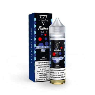 Liquido Sigaretta Elettronica Blueberry Ice SHOT 20ML | SUPREM-E